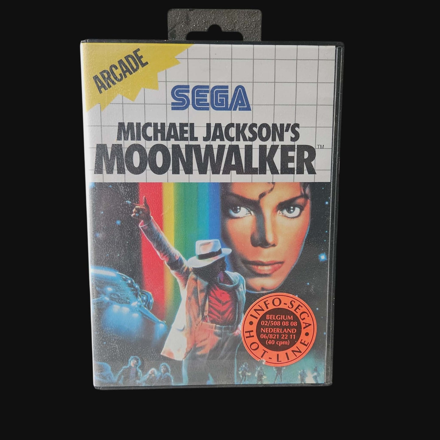 Moonwalker de Michael Jackson (1990) – Sega Master System – Coffret complet + bonus – PAL