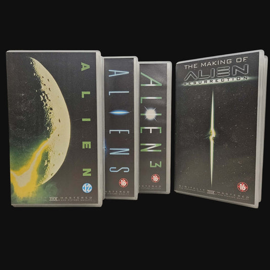 Coffret VHS de la quadrilogie Alien – Édition THX néerlandaise/belge 1997/1998