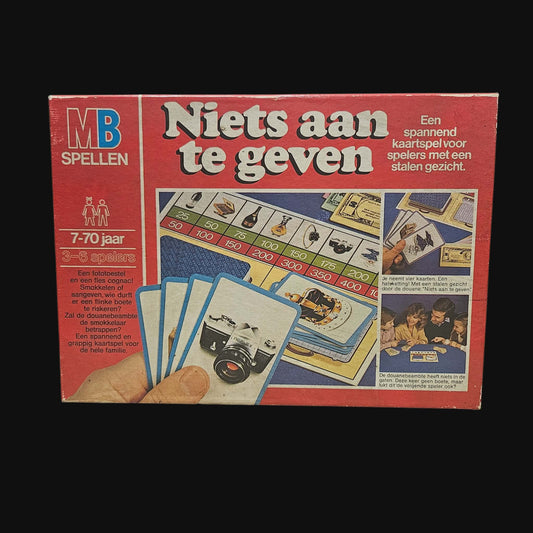 Niets aan te geven – Vintage MB Bordspel 1981