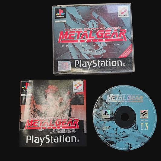 Metal Gear Solid – Special Missions (PlayStation 1, PAL)