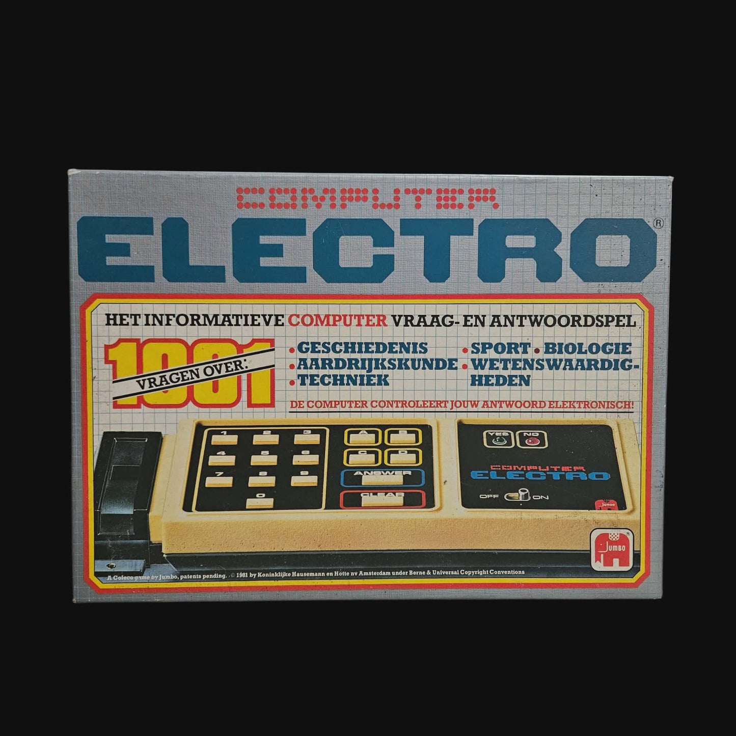 Ordinateur Electro – Jumbo (Coleco) – 1980 – Complet dans sa boîte – Fonctionnel